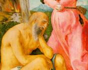 阿尔弗雷德 丢勒 : Job and His Wife